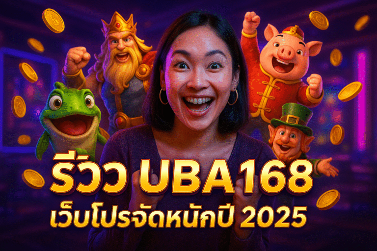 รีวิว UBA168 เว็บโปรจัดหนักปี 2025