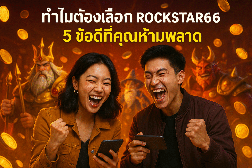 ทำไมต้องเลือก ROCKSTAR66 – 5 ข้อดีที่คุณห้ามพลาด